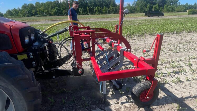Commissioning a Pneumatic Hoe